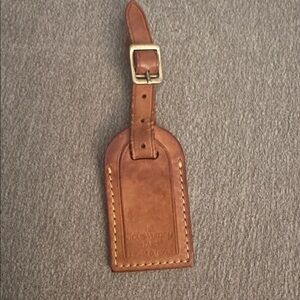 Authentic Louis Vuitton Luggage Tag